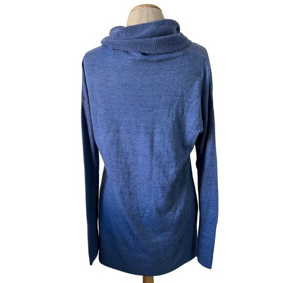 Loft Womens Sz Small Cowl Neck Casual Sweater Long Sleeve Lightweight - Picture 3 of 7